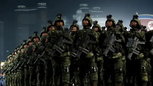 Wanajeshi wa Korea Kaskazini