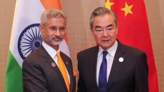 भारत के विदेश मंत्री एस जयशंकर और चीन के विदेश मंत्री वांग यी