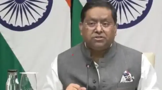 भारतीय विदेश मंत्रालय के प्रवक्ता रणधीर जायसवाल