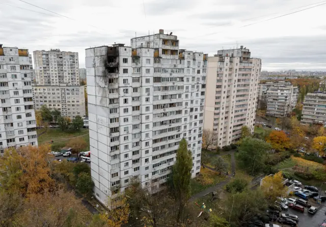 Последствия удара по Киеву