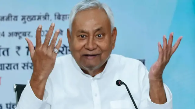 बिहार के मुख्यमंत्री नीतीश कुमार (फ़ाइल फ़ोटो)