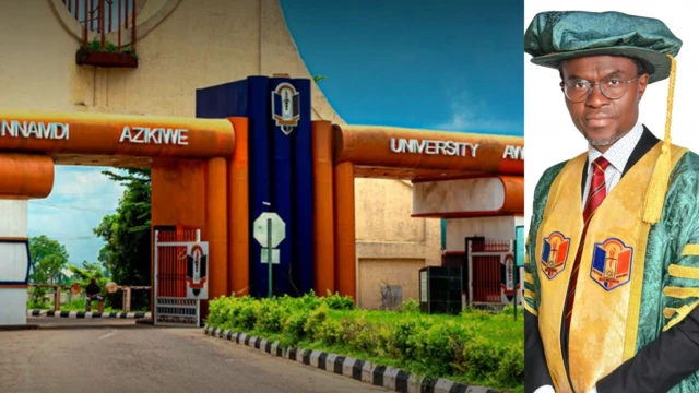 E tighachila Prof. Ikechebelu dịka onyeisi mahadum UNIZIK