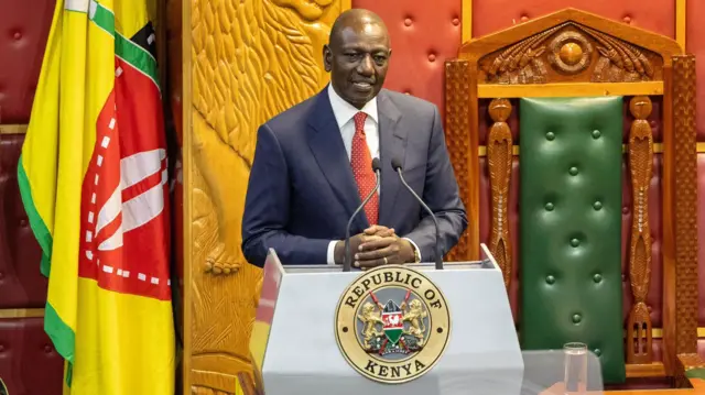 कीनिया के राष्ट्रपति विलियम रूटो