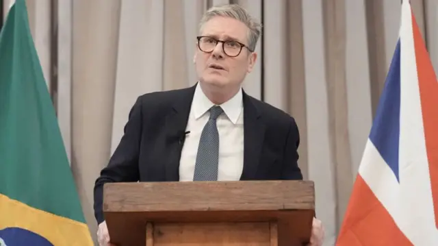 ब्रिटेन के प्रधानमंत्री किएर स्टार्मर