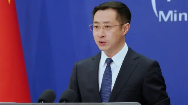 चीनी विदेश मंत्रालय के प्रवक्ता लिन जियान