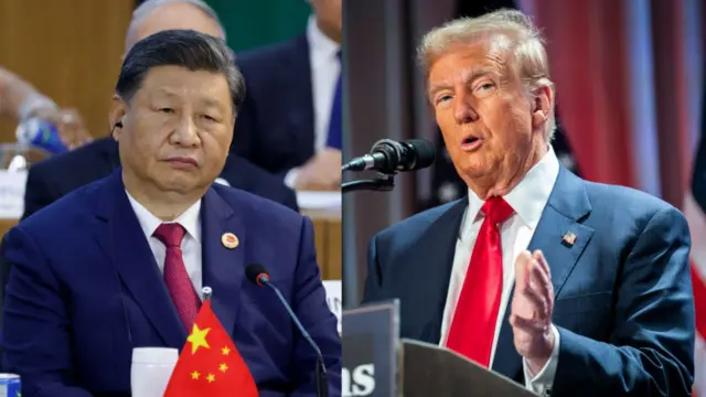 Onyeisiala mba China Xi Jinping na Donald Trump