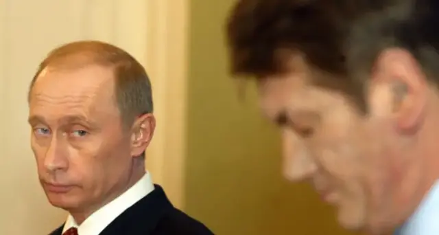 Путин и Ющенко