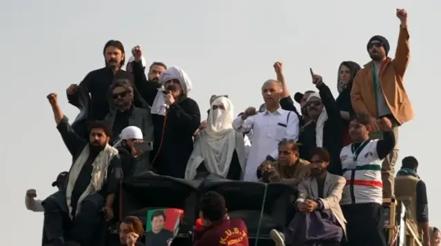 پی ٹی آئی احتجاج