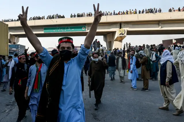پی ٹی آئی احتجاج