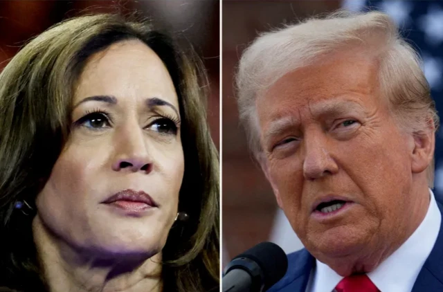 Harris da Trump