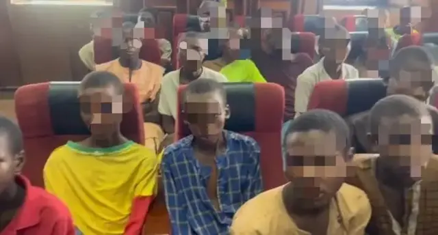 Ụmụaka ndị a kpọtara n'ụlọikpe maka ebubo na ha chọrọ ịkwatu ọchịchị gọọmentị