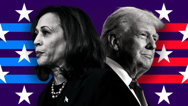 Bà Kamala Harris và ông Donald Trump