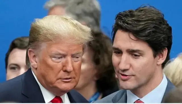 Praịm Minista Canada ekeleela Trump