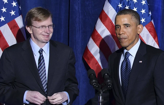 Джим Мессина и Барак Обама