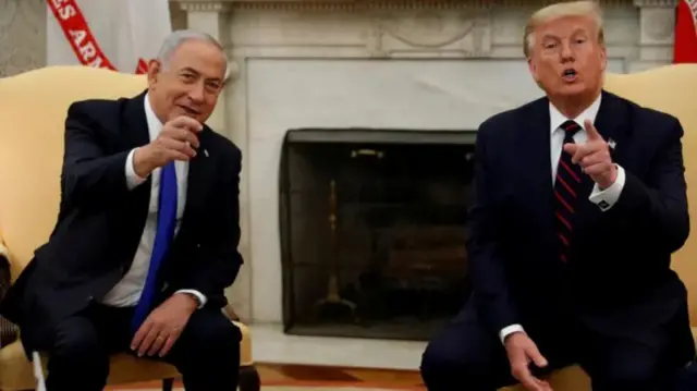 netanyahu e trump