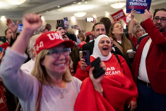 trump taraftarları