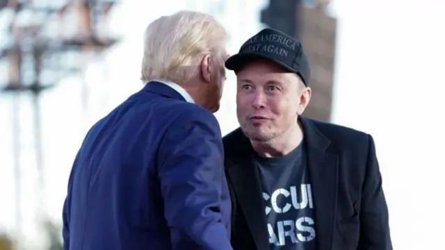 डोनाल्ड ट्रंप और एलन मस्क