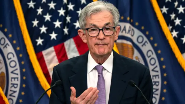 अमेरिकी सेंट्रल बैंक के प्रमुख जोरम पॉवेल (फ़ाइल फ़ोटो)