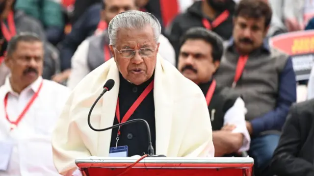 केरल मुख्यमंत्री पिनाराई विजयन