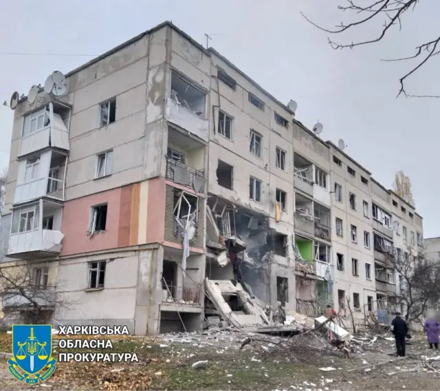 Последствия ударов по Купянску