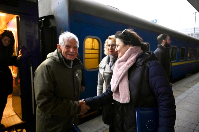 Жозеп Боррель в Киеве