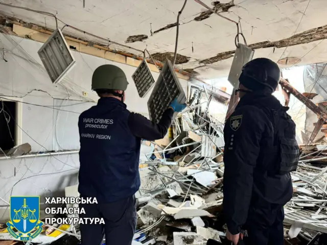 Поврежденный дом в Златополе