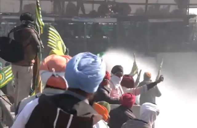 प्रदर्शनकारी किसान