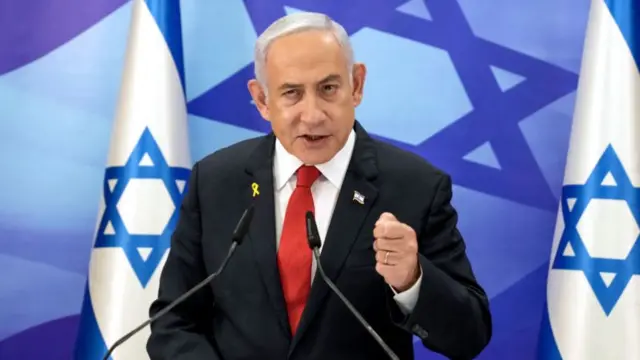इसराइली प्रधानमंत्री बिन्यामिन नेतन्याहू