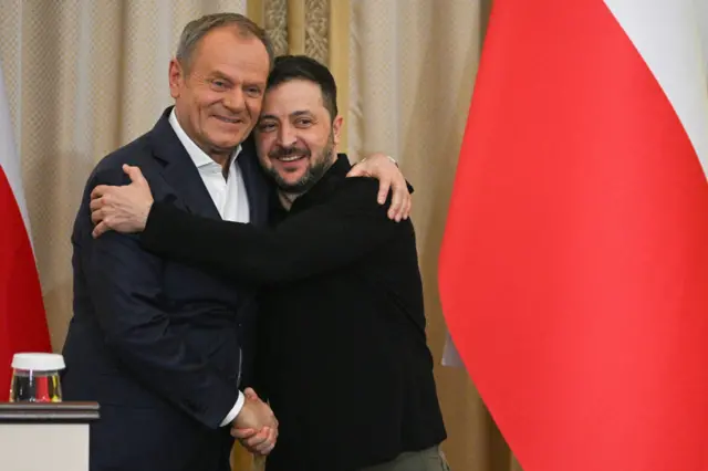 Туск и Зеленский