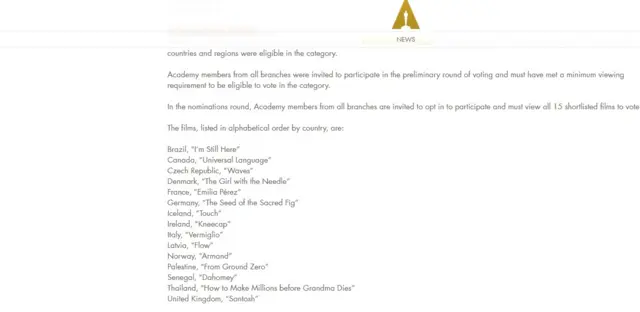 ऑस्कर अवॉर्ड-2025