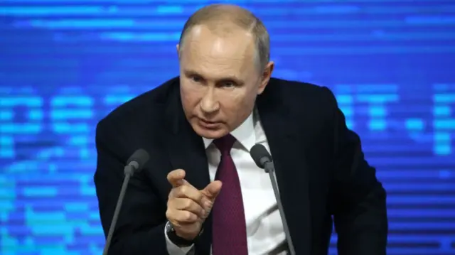 रूस के राष्ट्रपति व्लादिमीर पुतिन