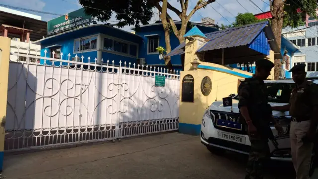 अगरतला स्थित बांग्लादेश सहायक उच्चायुक्त का ऑफ़िस