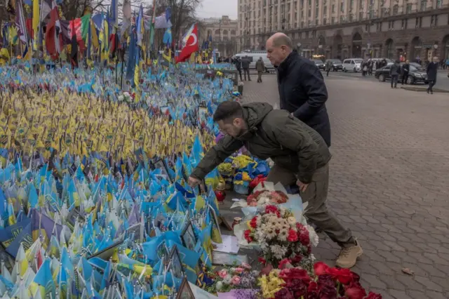 Шольц в Киеве