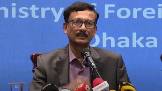 बांग्लादेश के विदेश मामलों के सलाहकार तौहीद हुसैन