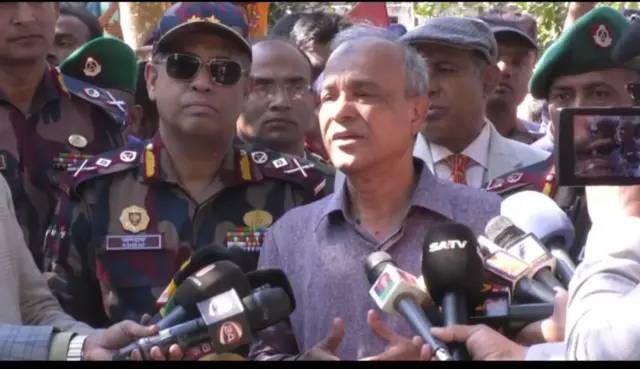 স্বরাষ্ট্র উপদেষ্টা লে. জেনারেল (অব) জাহাঙ্গীর আলম চৌধুরী