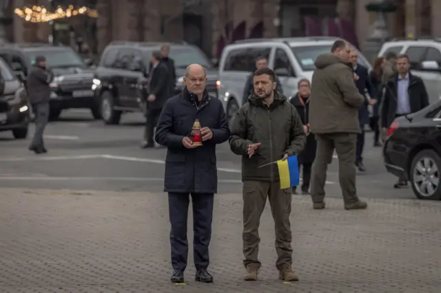 Шольц в Киеве