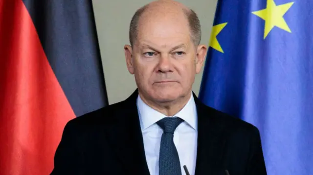 जर्मनी के चांसलर ओलाफ़ शोल्त्ज़ (फ़ाइल फ़ोटो)