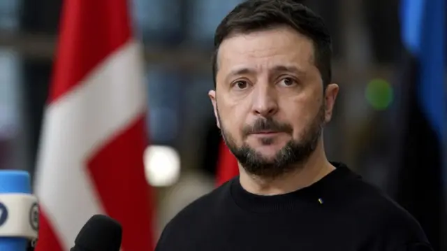 यूक्रेन के राष्ट्रपति वोलोदिमीर ज़ेलेंस्की (फ़ाइल फ़ोटो)