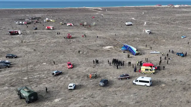 कज़ाख़स्तान में विमान क्रैश