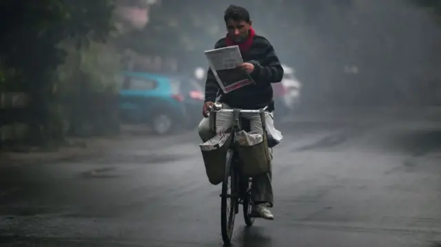 उत्तर भारत शीतलहर की चपेट में