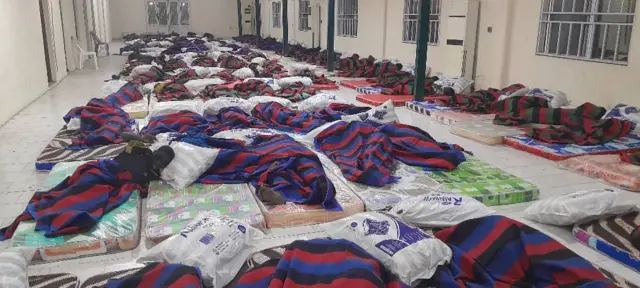 Yaran da Hisbah ta ajiye a sansanin alhazai na jihar Kano