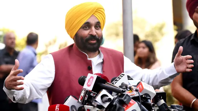 पंजाब के मुख्यमंत्री भगवंत मान