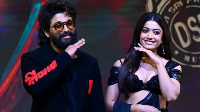 अल्लू अर्जुन और रश्मिका