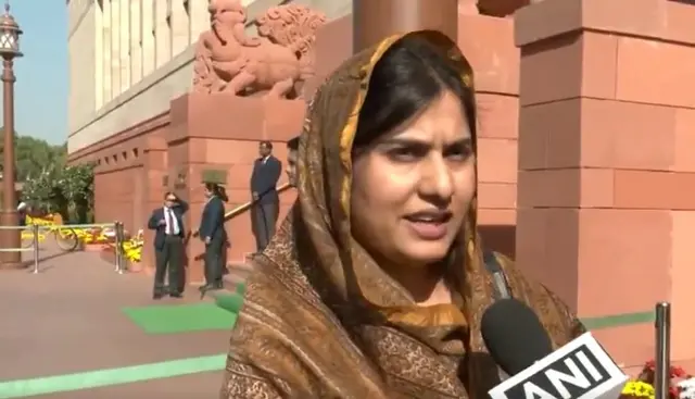 समाजवादी पार्टी की सांसद इक़रा हसन