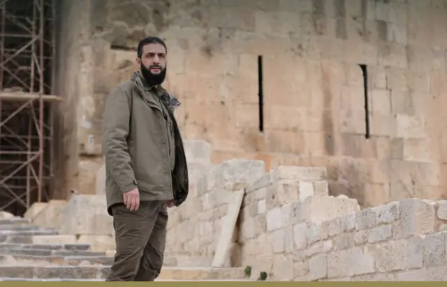 القائد في هيئة تحرير الشام أحمد الشرع المعروف بأبو محمد الجولاني