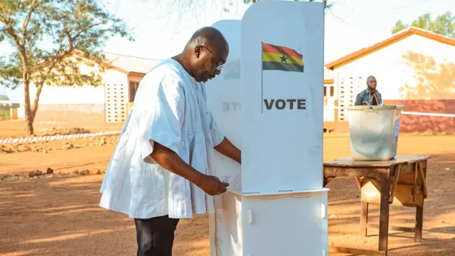 Mahamudu Bawumia cast im vote