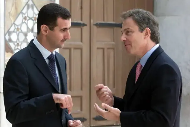 Асад и Блэр