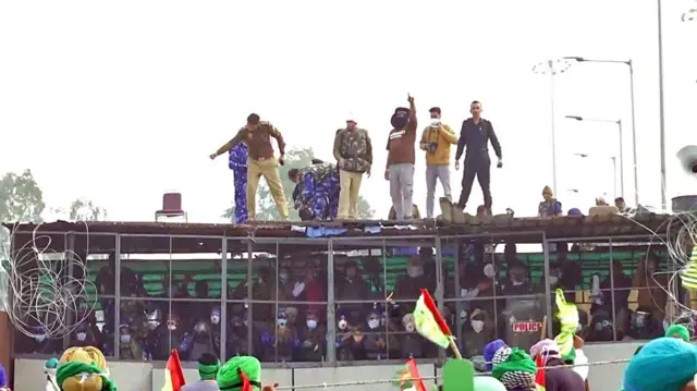 किसानों का मार्च