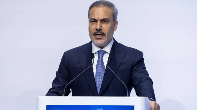 وزير الخارجية التركي هاكان فيدان.