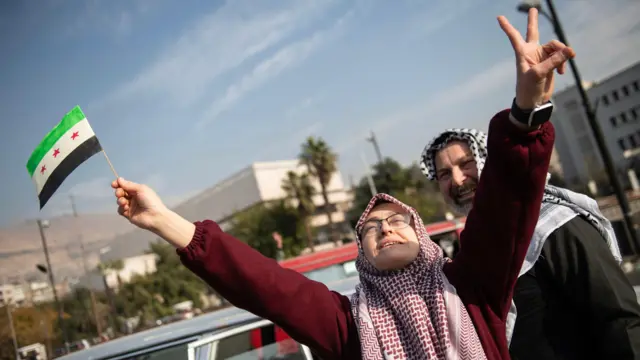 احتفالات في دمشق